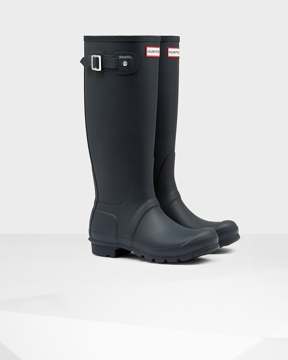 Women Hunter Original | Tall Rain Boots Navy | NZ-63970-KMYI